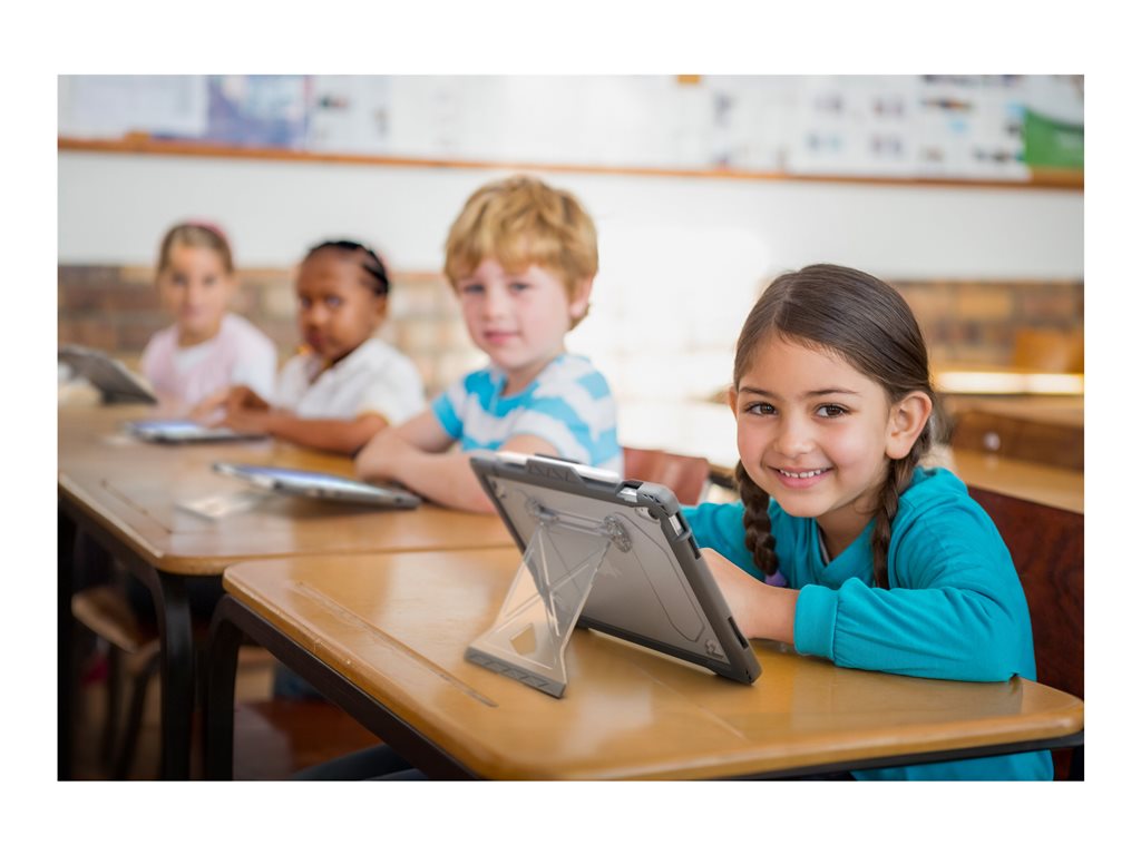 MAXCases Shield Extreme X2 - Protective case for tablet - rugged - thermoplastic polyurethane (TPU) - black, gray APSXX2IP10BLK