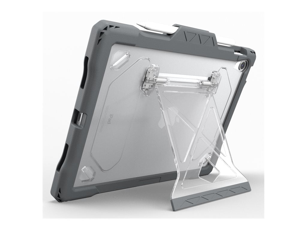 MAXCases Shield Extreme X2 - Protective case for tablet - rugged - thermoplastic polyurethane (TPU) - gray, blue APSXX2IP10BLU