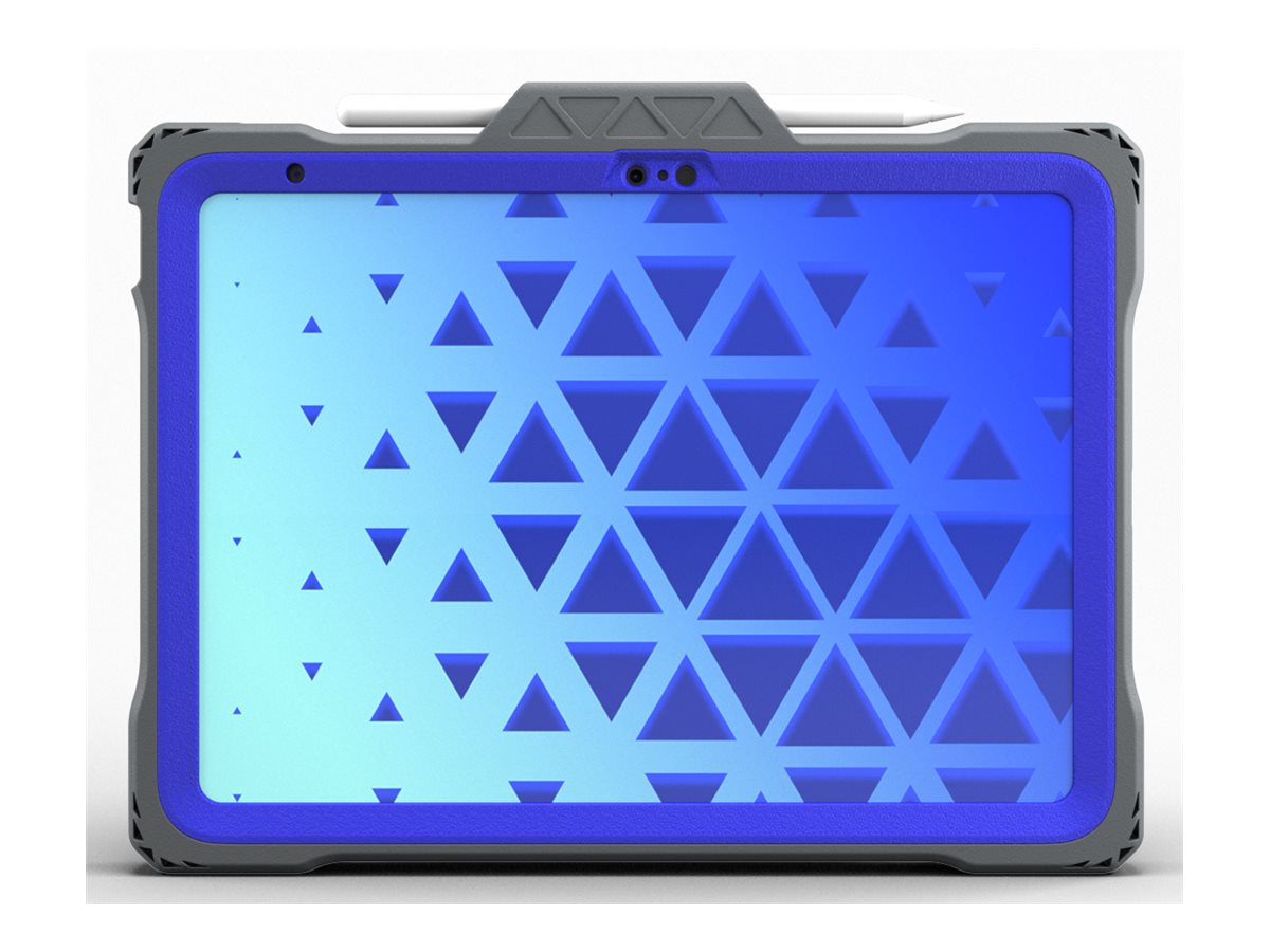 MAXCases Shield Extreme X2 - Protective case for tablet - rugged - thermoplastic polyurethane (TPU) - gray, blue APSXX2IP10BLU