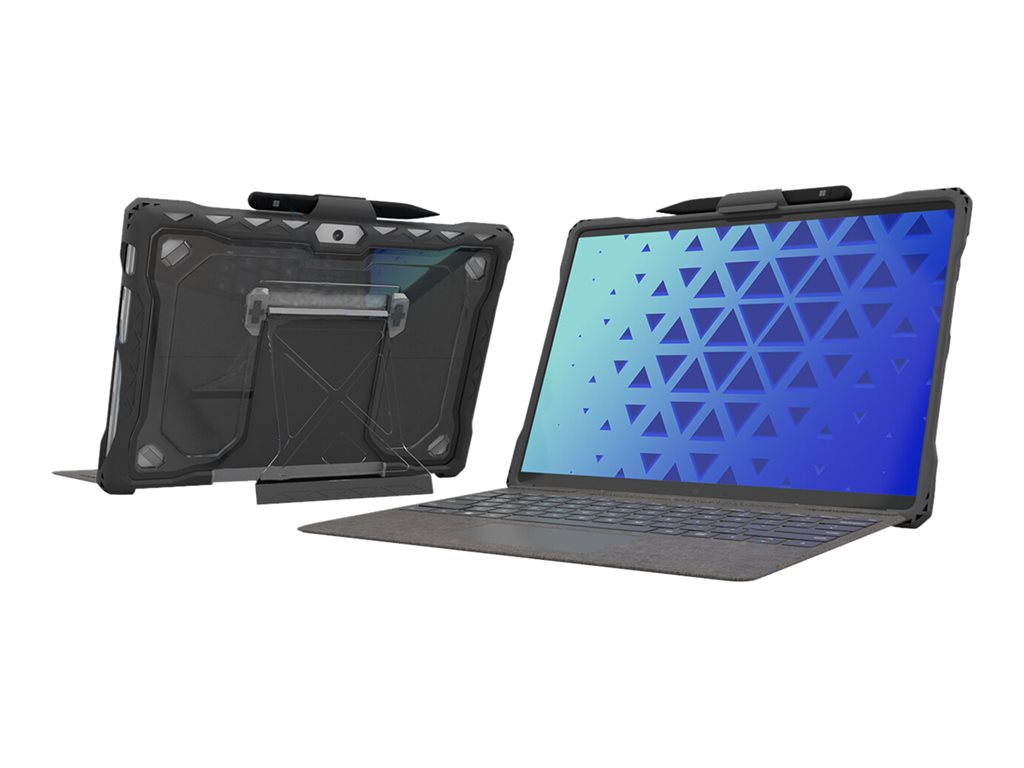 MAXCases Shield Extreme X2 - Protective case for tablet - rugged - thermoplastic polyurethane (TPU) - gray - for Microsoft Surface MS-SXX2-SP8-GRY