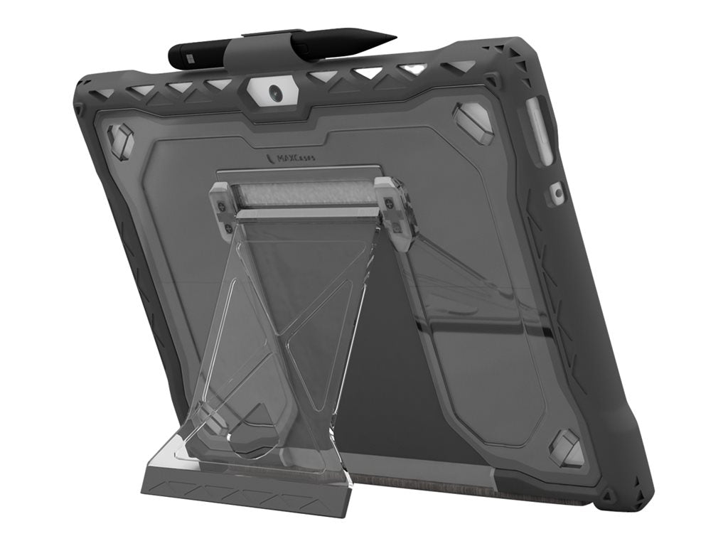 MAXCases Shield Extreme X2 - Protective case for tablet - rugged - thermoplastic polyurethane (TPU) - gray - for Microsoft Surface MS-SXX2-SP8-GRY