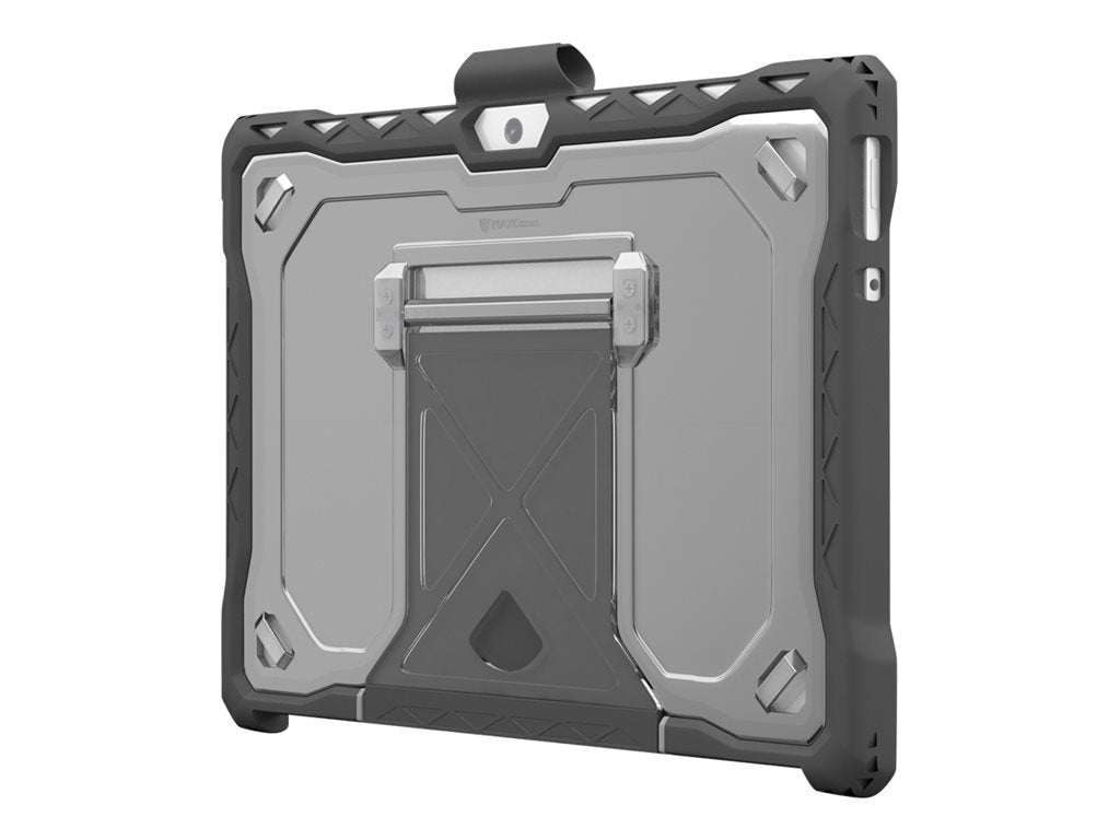 MAXCases Shield Extreme X2 - Protective case for tablet - rugged - thermoplastic polyurethane (TPU) - gray - for Microsoft Surface MS-SXX2-SP8-GRY