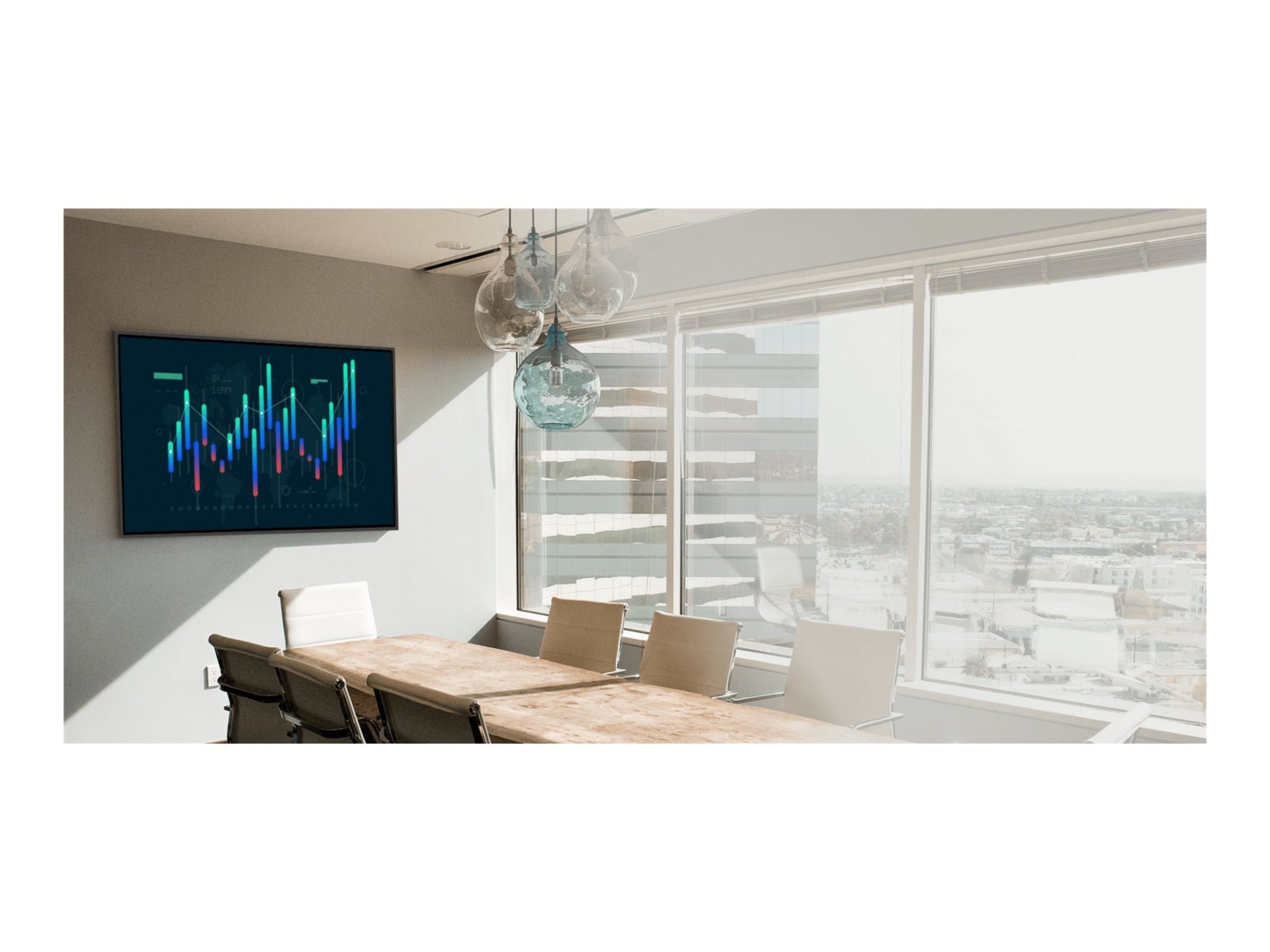 MAXHUB DS 86IN Non-Touch 4K LCD Display Android 500 Nit Wall Mount