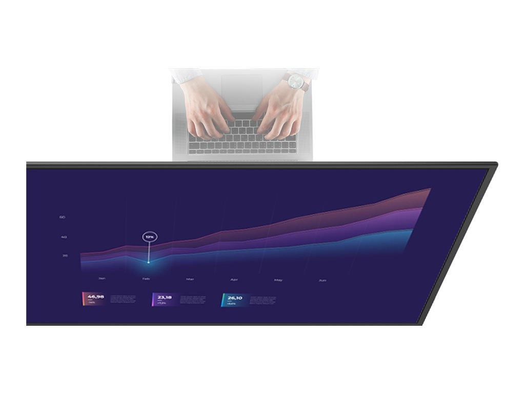 MAXHUB UW92NA - 92 Diagonal Class UW Series LED-backlit LCD display - interactive digital signage - Android - 5K UHD (2160p)