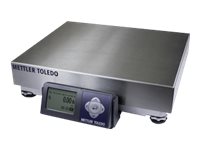 METTLER TOLEDO BC60 - Postal scales - capacity: 60 kg / 150 lbs - graduation: 0.02 g / 0.05 lbs - 13.78 in x 11.81 in