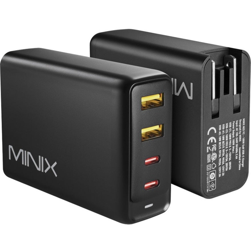 MINIX Neo P2 100w Turbo 4 Port Gan Wall Charger