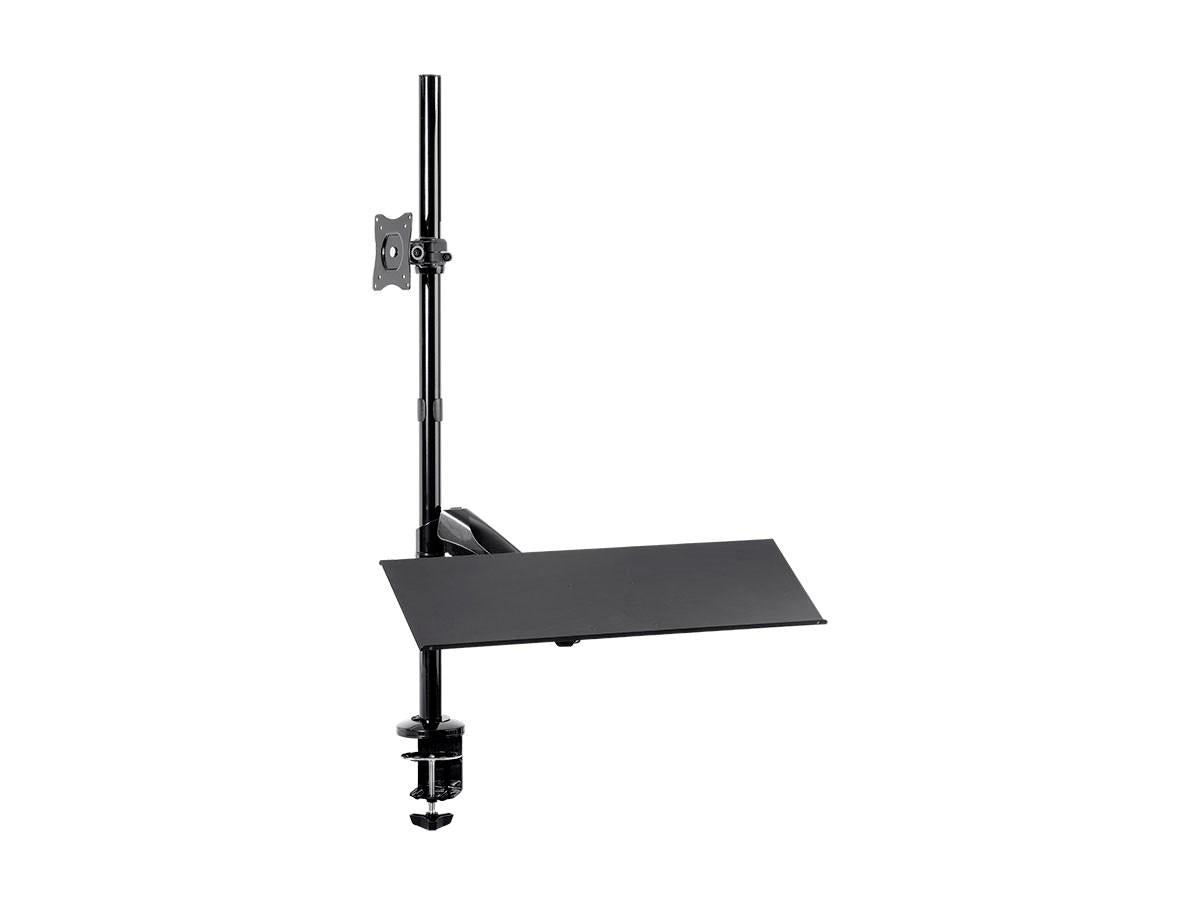 MONOPRICE Sit-Stand Monitor & Keyboard Workstation 15717 for Ergonomic Comfort