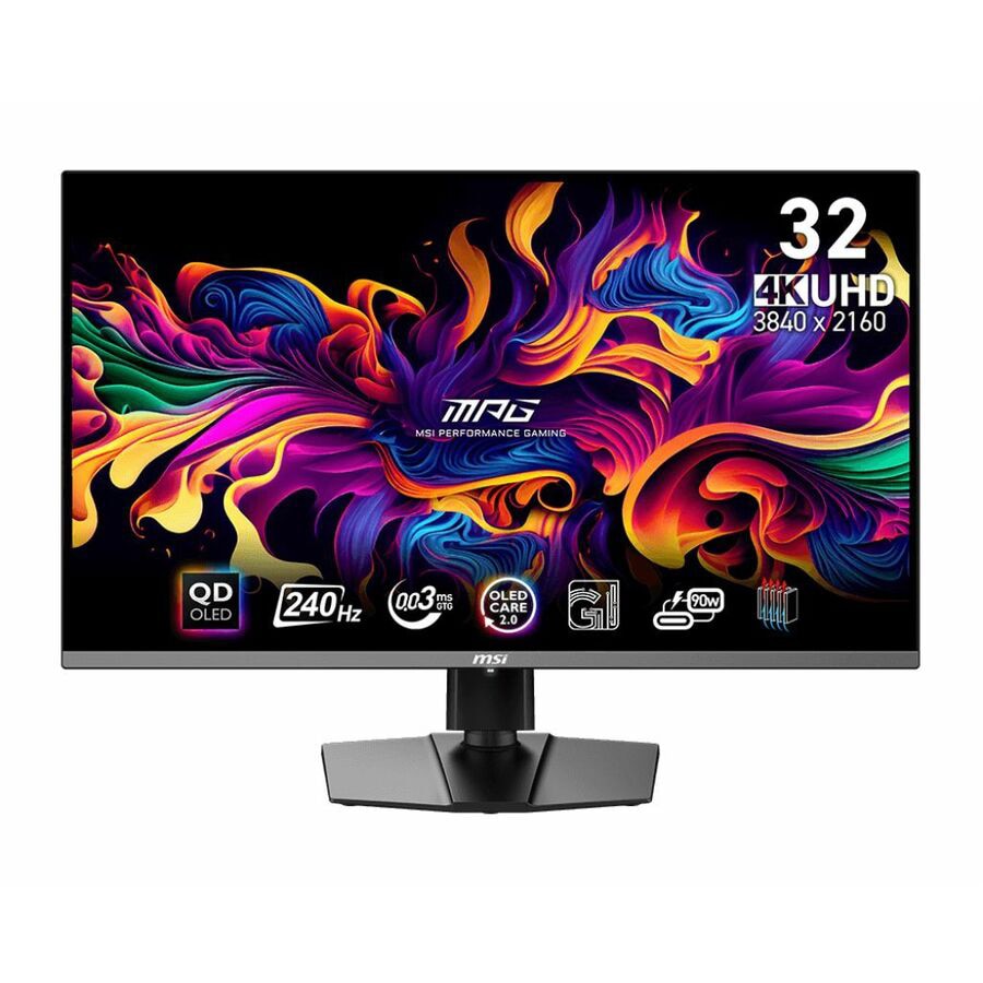 MSI 32" QD-OLED Gaming Monitor 240Hz HDR 400 RGB Black