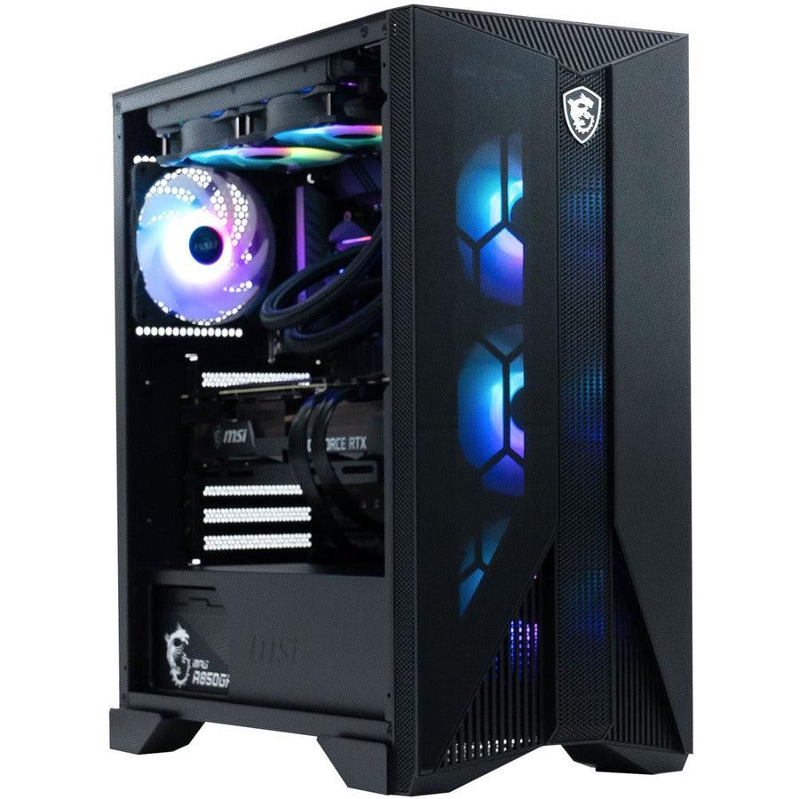 MSI Aegis RS AEGIS RS 12TE-284US Gaming Desktop Computer - Intel Core i7 12th Gen i7-12700KF - 16 GB - 1 TB SSD - Black AERS12TE284