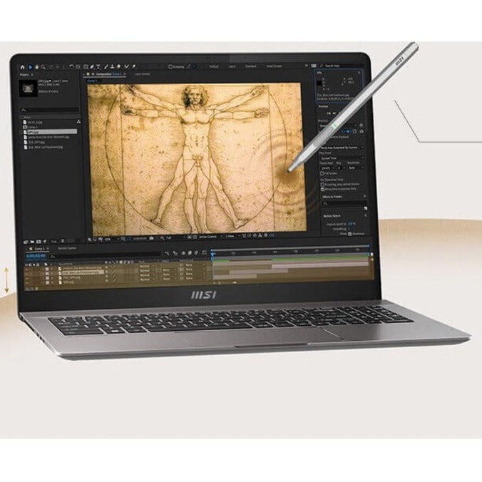 MSI Creator Z16P B12U Creator Z16P B12UHST-039 16 Touchscreen Notebook - QHD+ - Intel Core i9 12th Gen i9-12900H - 64 GB - 2 TB SSD - Lunar Gray" CREATORZ16P039