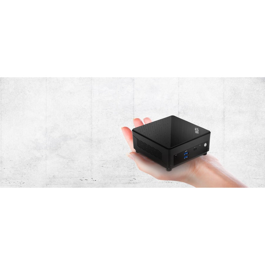 MSI Cubi 5 12M-016BUS Mini PC Barebone System Intel Core i5 10th Gen i7-1255U