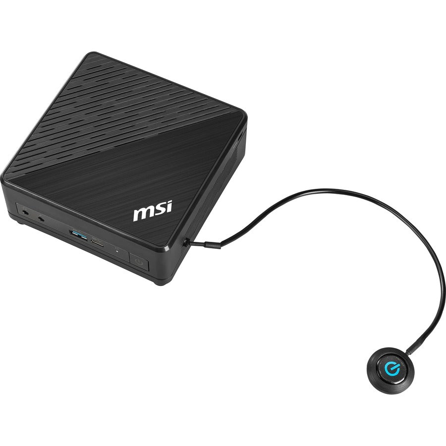 MSI Cubi 5 Cubi 5 10M-442US Desktop Computer - Intel Core i3 10th Gen i3-10110U - 8 GB - 256 GB SSD - Black CU510M442