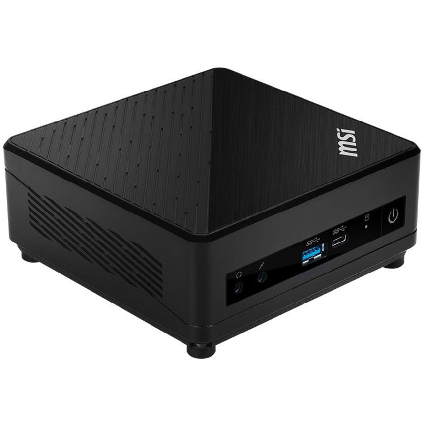 MSI Cubi 5 Cubi 5 10M-647US Desktop Computer - Intel Core i5 10th Gen i5-10210U - 8 GB - 256 GB SSD - Mini PC - Black CU510M647