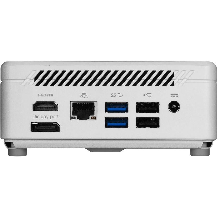 MSI Cubi 5 Cubi 5 10M-648US Desktop Computer - Intel Core i5 10th Gen i5-10210U - 8 GB - 256 GB SSD - Mini PC - White CU510M648
