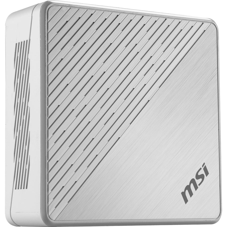MSI Cubi 5 Cubi 5 10M-648US Desktop Computer - Intel Core i5 10th Gen i5-10210U - 8 GB - 256 GB SSD - Mini PC - White CU510M648