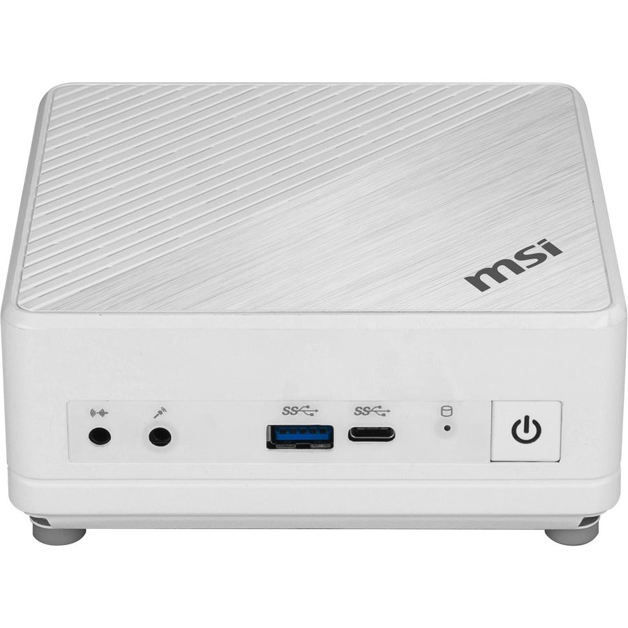 MSI Cubi 5 Cubi 5 10M-648US Desktop Computer - Intel Core i5 10th Gen i5-10210U - 8 GB - 256 GB SSD - Mini PC - White CU510M648