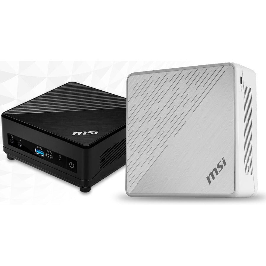 MSI Cubi 5 Cubi 5 10M-668US Desktop Computer - Intel Core i3 10th Gen i3-10110U - 8 GB - 256 GB SSD - Mini PC - Black CU510M668