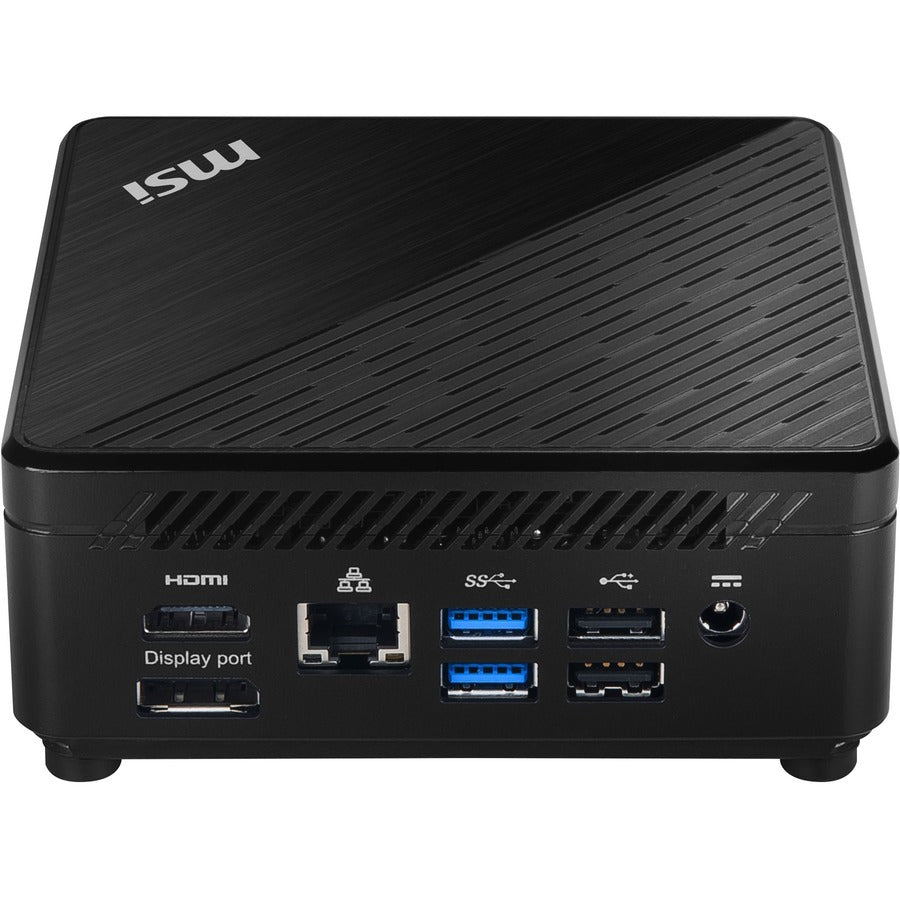 MSI Cubi 5 Cubi 5 10M-848US Desktop Computer - Intel Core i5 10th Gen i5-10210U Quad-core (4 Core) 1.60 GHz - 8 GB RAM DDR4 SDRAM - 250 GB M.2 PCI Express NVMe SSD - Mini PC - Black