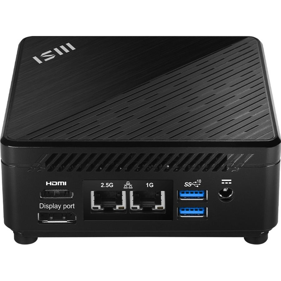 MSI Cubi 5 Cubi 5 12M-027US Desktop Computer - Intel Core i7 12th Gen i7-1255U Deca-core (10 Core) 3.50 GHz - 16 GB RAM DDR4 SDRAM - 512 GB M.2 PCI Express NVMe SSD - Mini PC