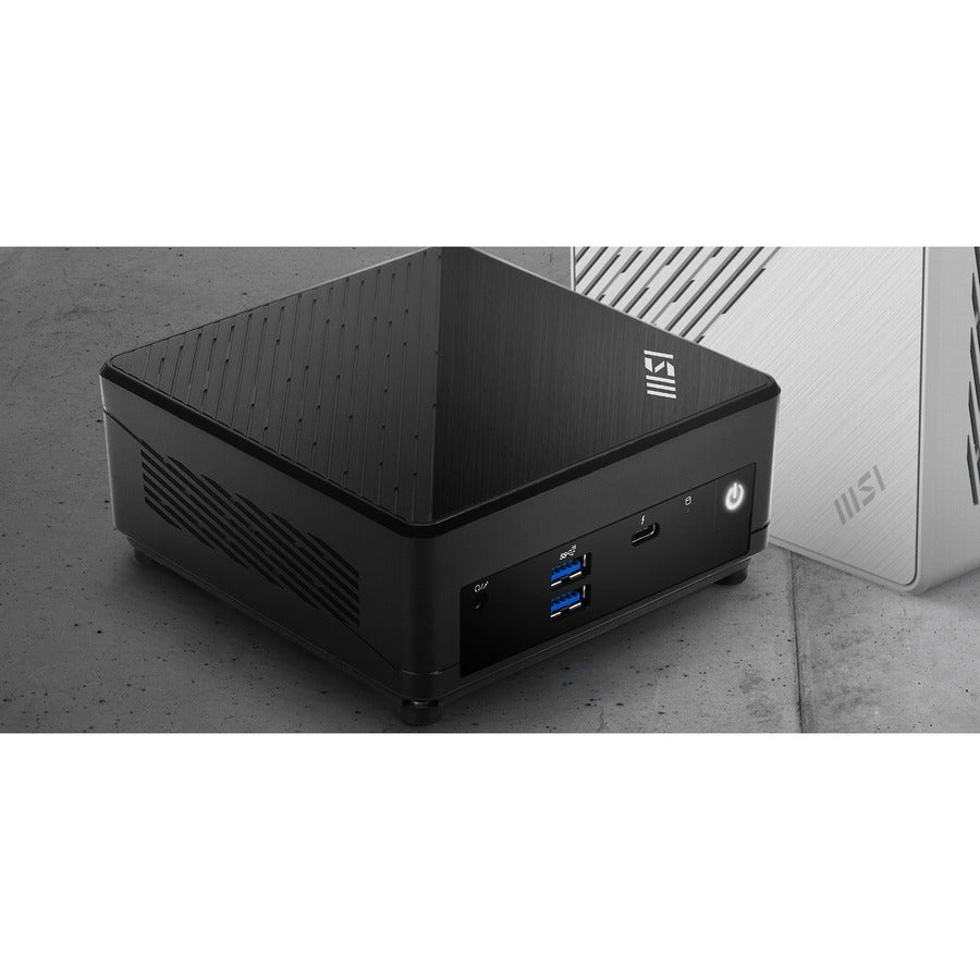 MSI Cubi 5 Cubi 5 12M-027US Desktop Computer - Intel Core i7 12th Gen i7-1255U Deca-core (10 Core) 3.50 GHz - 16 GB RAM DDR4 SDRAM - 512 GB M.2 PCI Express NVMe SSD - Mini PC