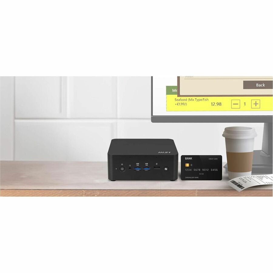 MSI Cubi NUC AI+ 2MG-019US Mini PC Intel Core Ultra 7-258V 32GB Memory 1TB SSD