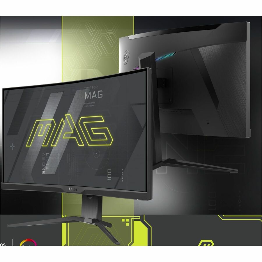 MSI MAG 275CQRF-QD 27 Class WQHD Curved Screen Gaming LCD Monitor - 16:9 - 27 Viewable - R