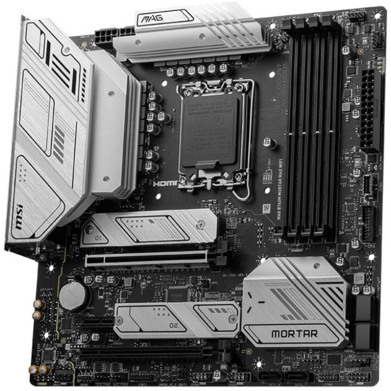 MSI MAG B760M MORTAR WIFI Gaming Desktop Motherboard - Intel B760 Chipset - Socket LGA-1700 - Micro ATX