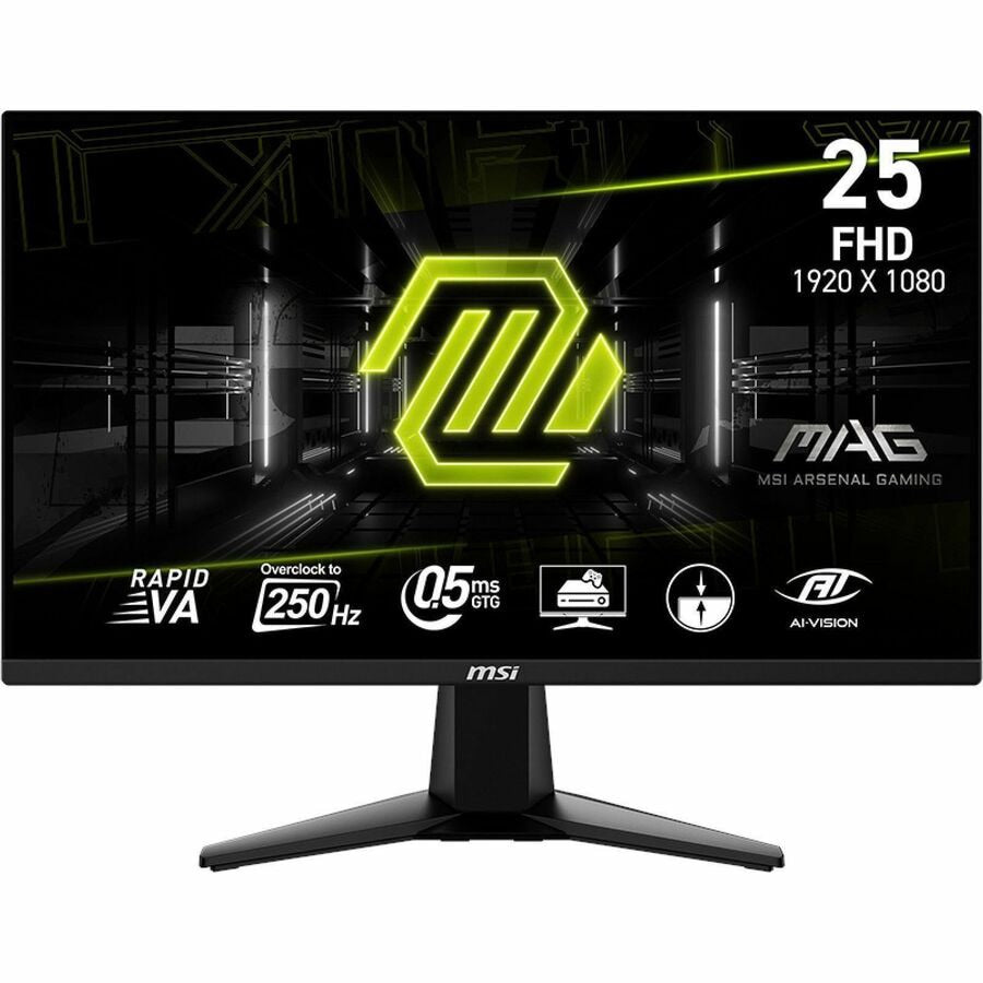 MSI MAG255XFV 24.5" Gaming Monitor 250Hz 0.5ms Full HD LED
