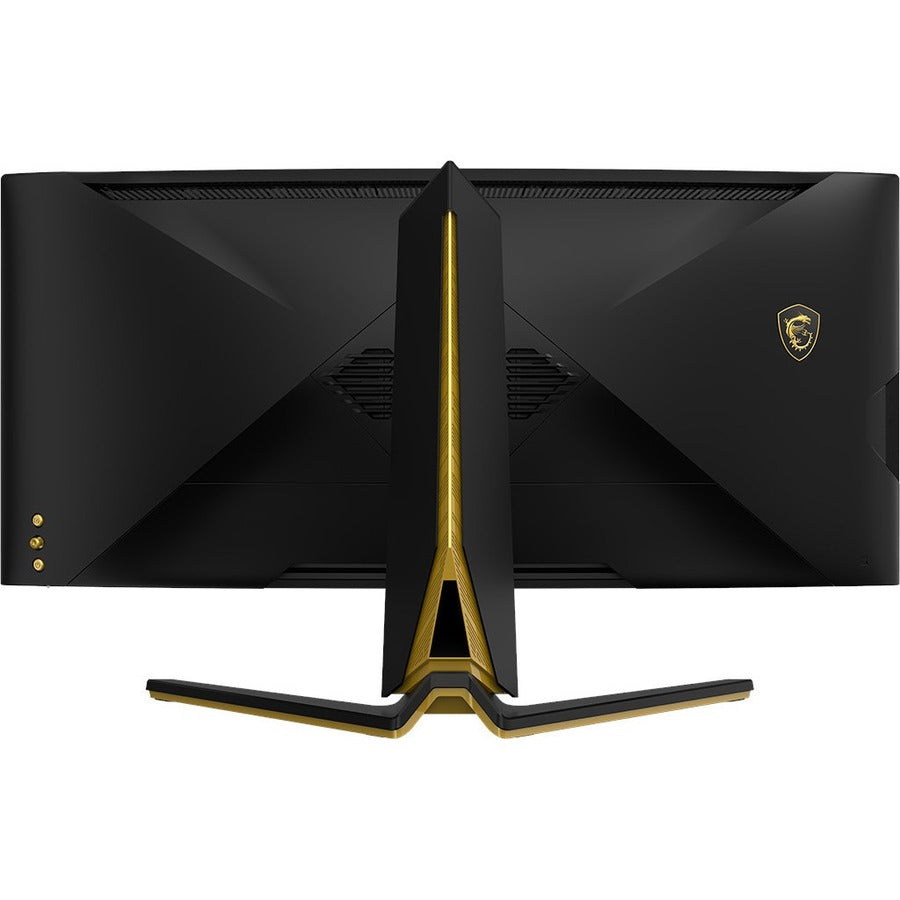 MSI MEG 342C QD-OLED 34 Class UW-QHD Curved Screen Gaming OLED Monitor - 21:9 - Black Gold