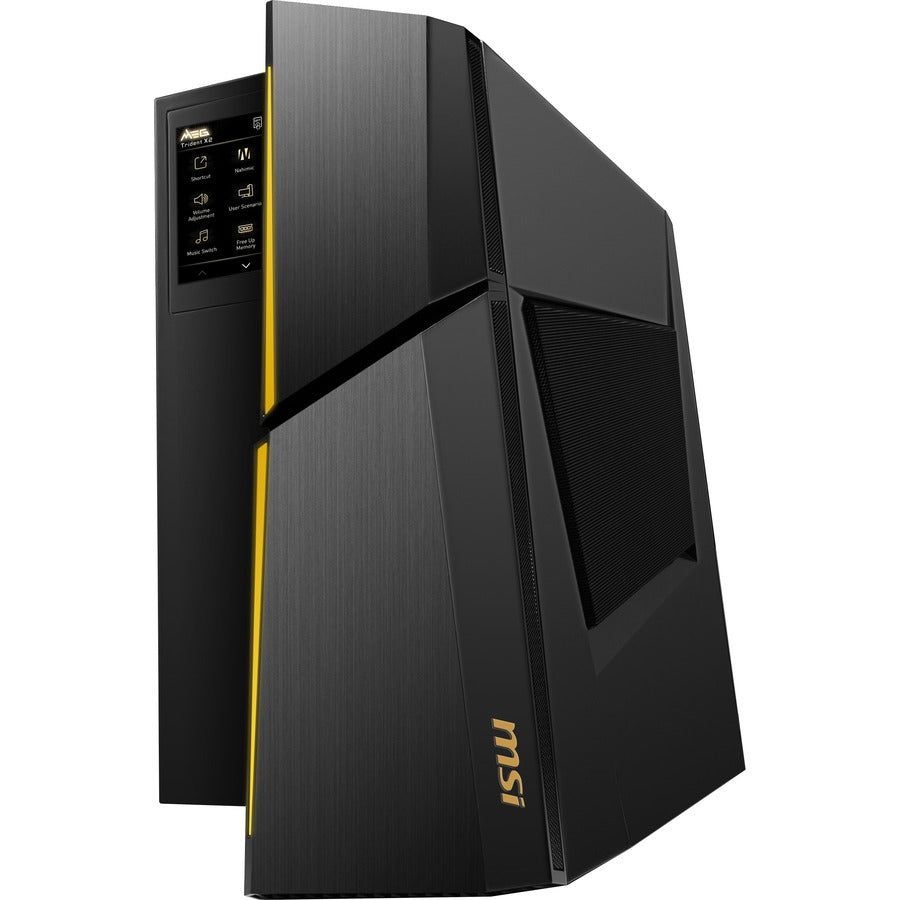 MSI MEG Trident X2 13th MPG Trident X2 13NUF-074US Gaming Desktop Computer - Intel Core i7 13th Gen i7-13700KF - 32 GB RAM DDR5 SDRAM - 1 TB HDD - 1 TB M.2 PCI Express NVMe SSD - Black