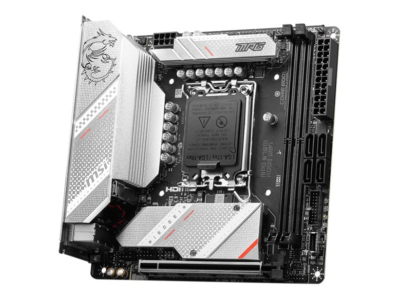 MSI MPG B760I EDGE WIFI - Motherboard - mini ITX - LGA1700 Socket - B760 Chipset - USB 3.2 Gen 2, USB 3.2 Gen 1, USB-C