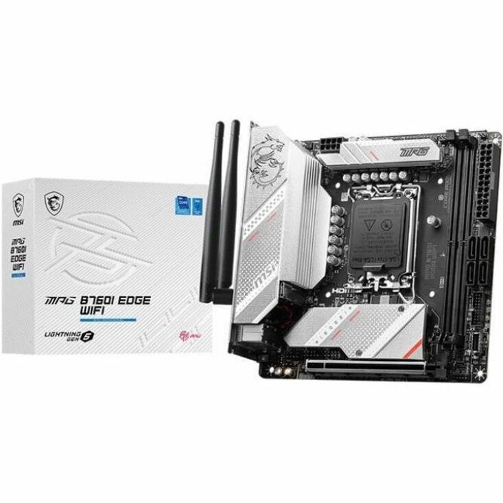 MSI MPG MPG B760I EDGE WIFI Gaming Desktop Motherboard - Intel B760 Chipset - Socket LGA-1