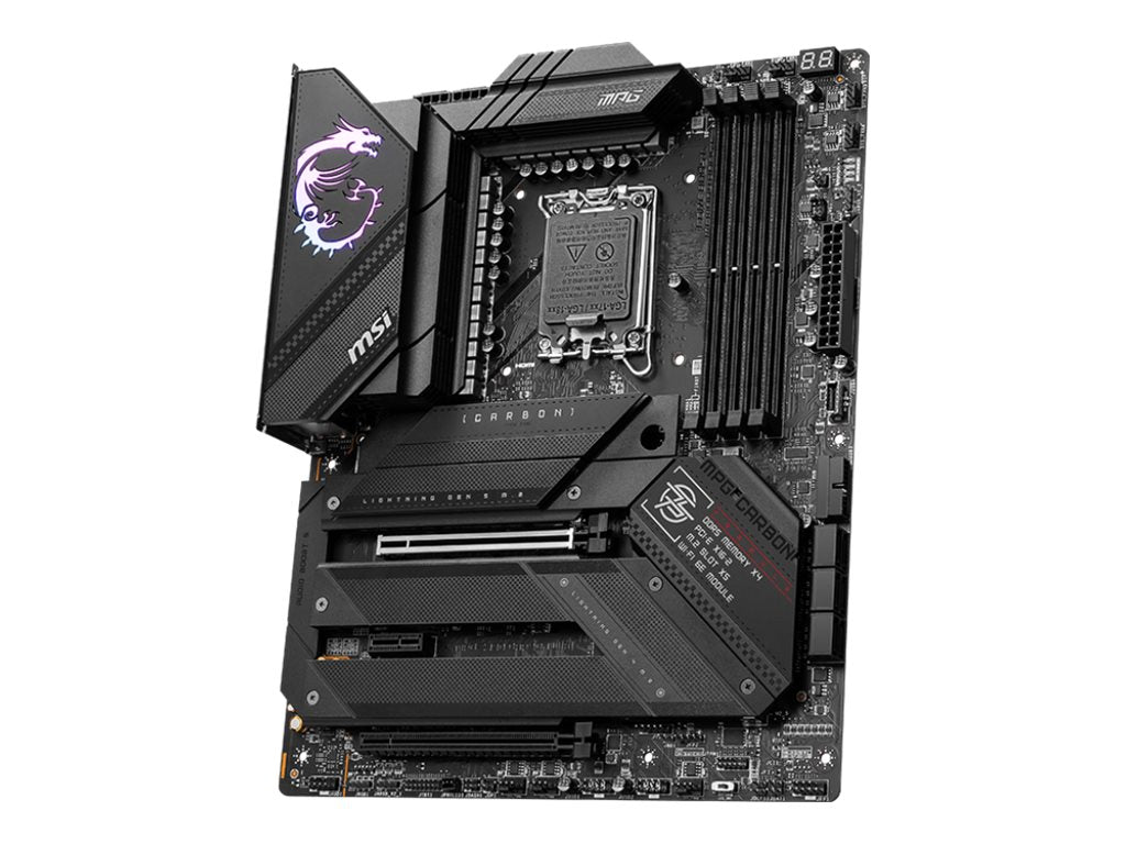 MSI MPG Z790 Carbon WiFi - Motherboard - ATX - LGA1700 Socket - Z790 Chipset - USB 3.2 Gen 1, USB-C 3.2 Gen 2x2, USB 3.2