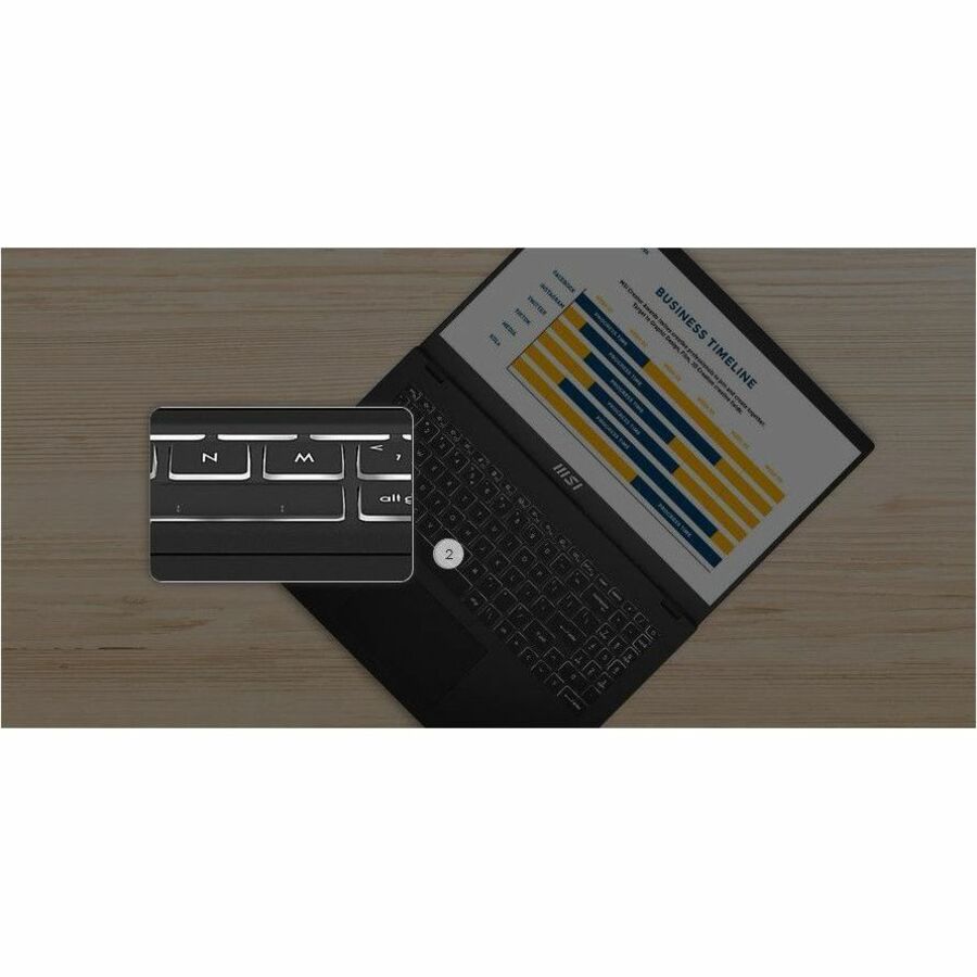 MSI Modern 15 B13M Modern 15 B13M-698US 15.6 Notebook - Full HD - 1920 x 1080 - Intel Core