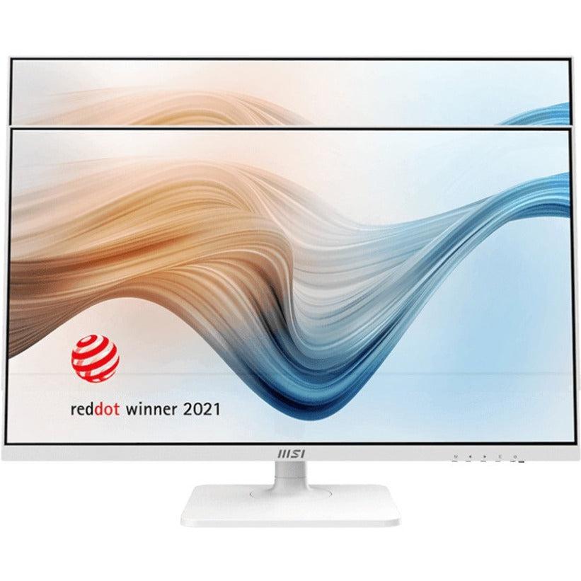 MSI Modern MD272QPW 27" WQHD LED LCD Monitor - 16:9 - Matte White