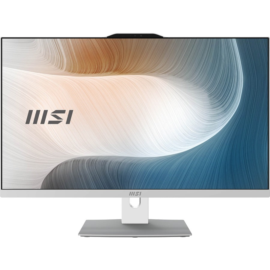 MSI Modern Modern AM272P 12M-028US All-in-One Computer - Intel Core i7 12th Gen i7-1260P - 16 GB - 512 GB SSD - 27 Full HD - Desktop - White" MOAM272P12M028