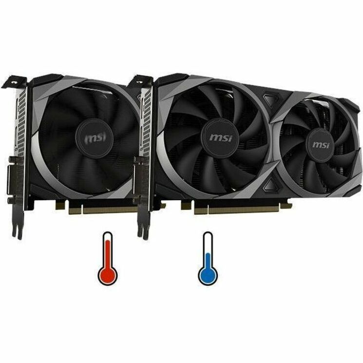 MSI NVIDIA GeForce RTX 3050 Graphic Card - 8 GB GDDR6 - 7680 x 4320 - 1.81 GHz Boost Clock