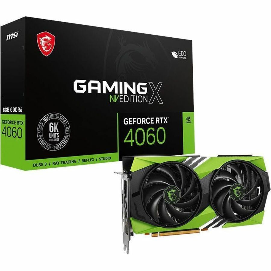 MSI NVIDIA GeForce RTX 4060 Graphic Card - 8 GB GDDR6