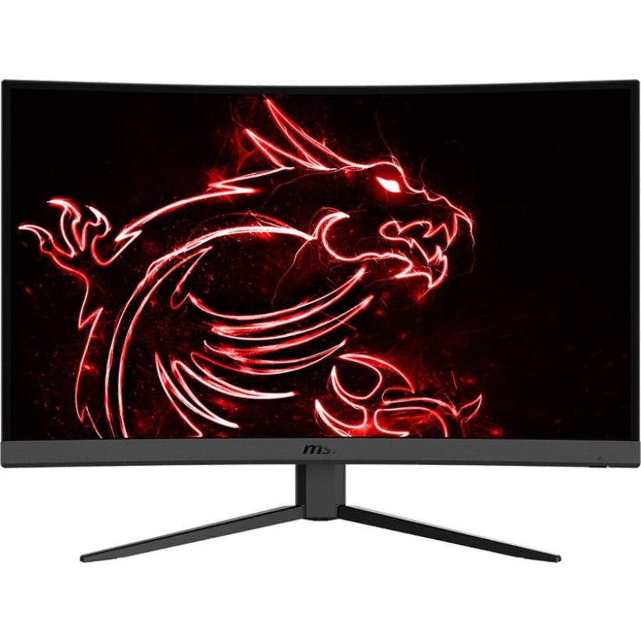 MSI Optix G32CQ4 E2 32" Class WQHD Curved Screen Gaming LCD Monitor - 16:9 - Black