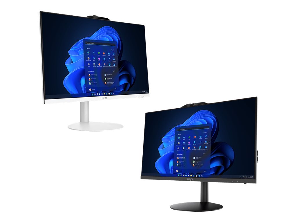 MSI PRO AP242 12M 055US - All-in-one - Core i5 12400 / up to 4.4 GHz - RAM 8 GB - SSD 250 GB - NVMe - UHD Graphics 730 -