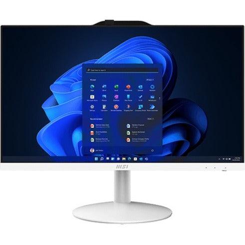MSI PRO AP242 12M-057US All-in-One Computer - Intel Core i7 12th Gen i7-12700 Dodeca-core (12 Core) - 16 GB RAM DDR4 SDRAM - 500 GB M.2 PCI Express NVMe SSD - 23.8" Full HD 1920 x 1080 - Desktop - White