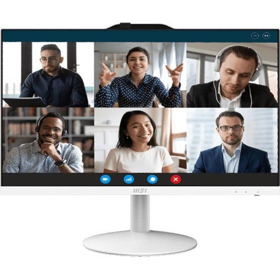 MSI PRO AP242 12M-058US All-in-One Computer - Intel Core i5 12th Gen i5-12400 Hexa-core (6 Core) - 8 GB RAM DDR4 SDRAM - 500 GB M.2 PCI Express NVMe SSD - 23.8" Full HD 1920 x 1080 - Desktop - White