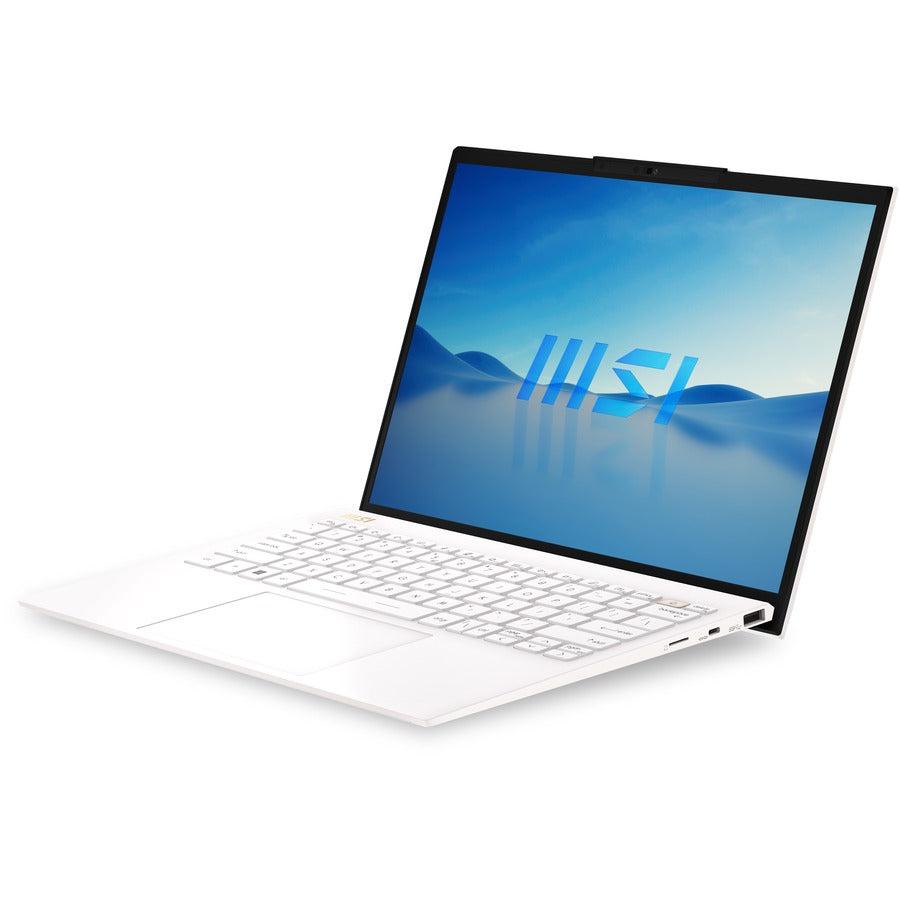 MSI Prestige 13 Evo A12M Prestige 13 Evo A12M-070US 13.3" Notebook - Full HD Plus - 1920 x 1200 - Intel Core i5 12th Gen i5-1240P 1.20 GHz - 16 GB Total RAM - 512 GB SSD - Pure White