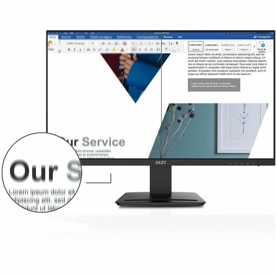 MSI Pro MP273A 27 Class Full HD LCD Monitor - 16:9 - 27 Viewable - In-plane Switching (IPS