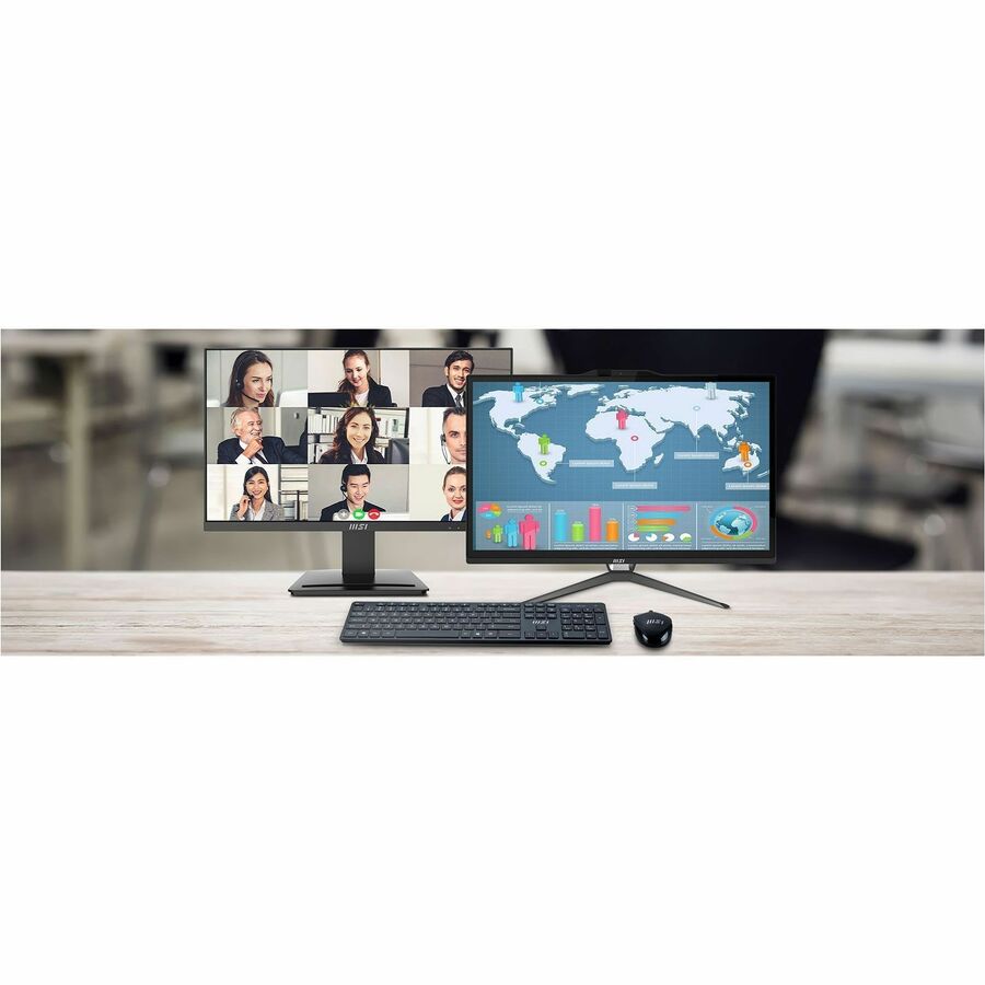 MSI Pro PRO AP222T 13M-059US All-in-One Computer - Intel Core i3 13th Gen i3-13100 Quad-co