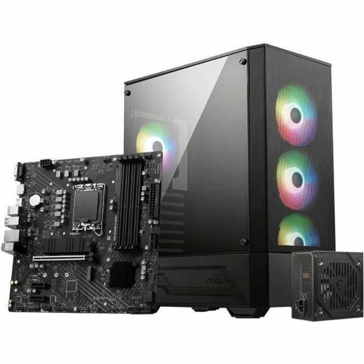 MSI Pro PRO B760M-P DDR4 Gaming Desktop Motherboard - Intel B760 Chipset - Socket LGA-1700