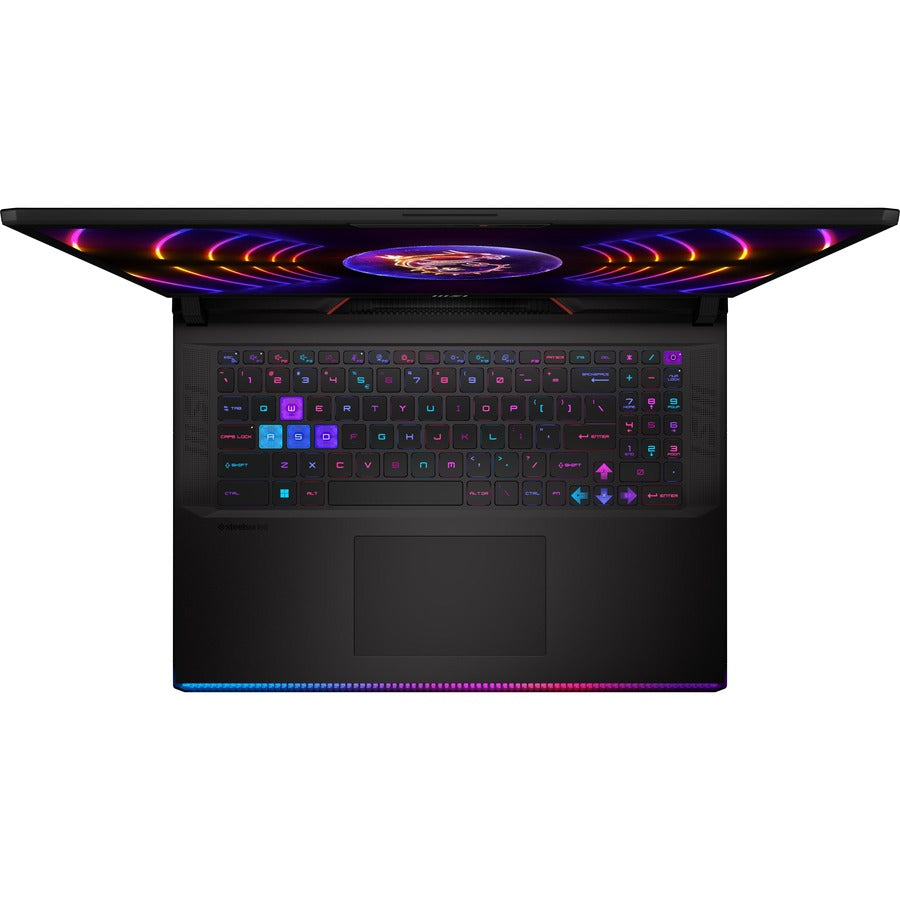 MSI Raider GE78 HX 13VI-079US 17" Gaming Notebook - QHD+ - 2560 x 1600 - Intel Core i9 13th Gen i9-13980HX Tetracosa-core (24 Core) 2.20 GHz - 32 GB Total RAM - 2 TB SSD - Core Black