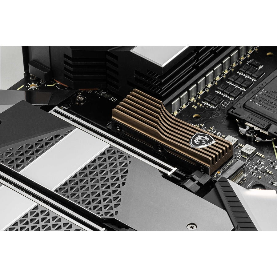 MSI SPATIUM M480 SPATIUM M480 PCIe 4.0 NVMe M.2 HS 1 TB Solid State Drive - M.2 2280 Internal - PCI Express NVMe (PCI Express NVMe 4.0 x4) SM480N1TBH