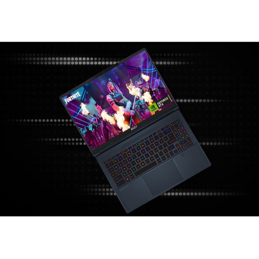 MSI Stealth 16 Studio A13V Stealth 16 Studio A13VG-201US 16" Gaming Notebook - QHD+ - 2560 x 1600 - Intel Core i9 13th Gen i9-13900H Tetradeca-core (14 Core) 2.60 GHz - 64 GB Total RAM - 1 TB SSD - Star Blue