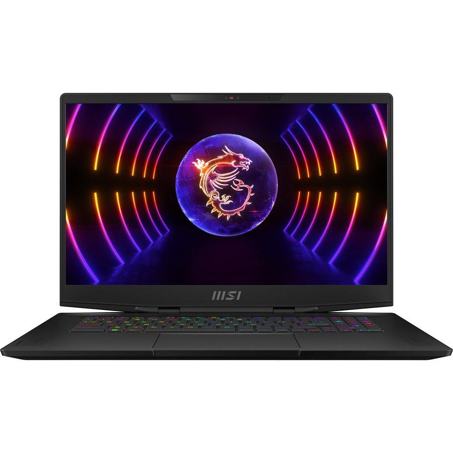 MSI Stealth 17 Studio 17.3" Gaming Notebook - QHD - 2560 x 1440 - Intel Core i9 13th Gen i9-13900H Tetradeca-core (14 Core) 2.60 GHz - 64 GB Total RAM - 2 TB SSD - Core Black